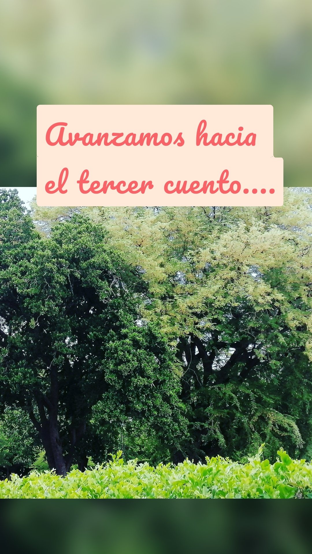 Avanzamos hacia el tercer cuento....