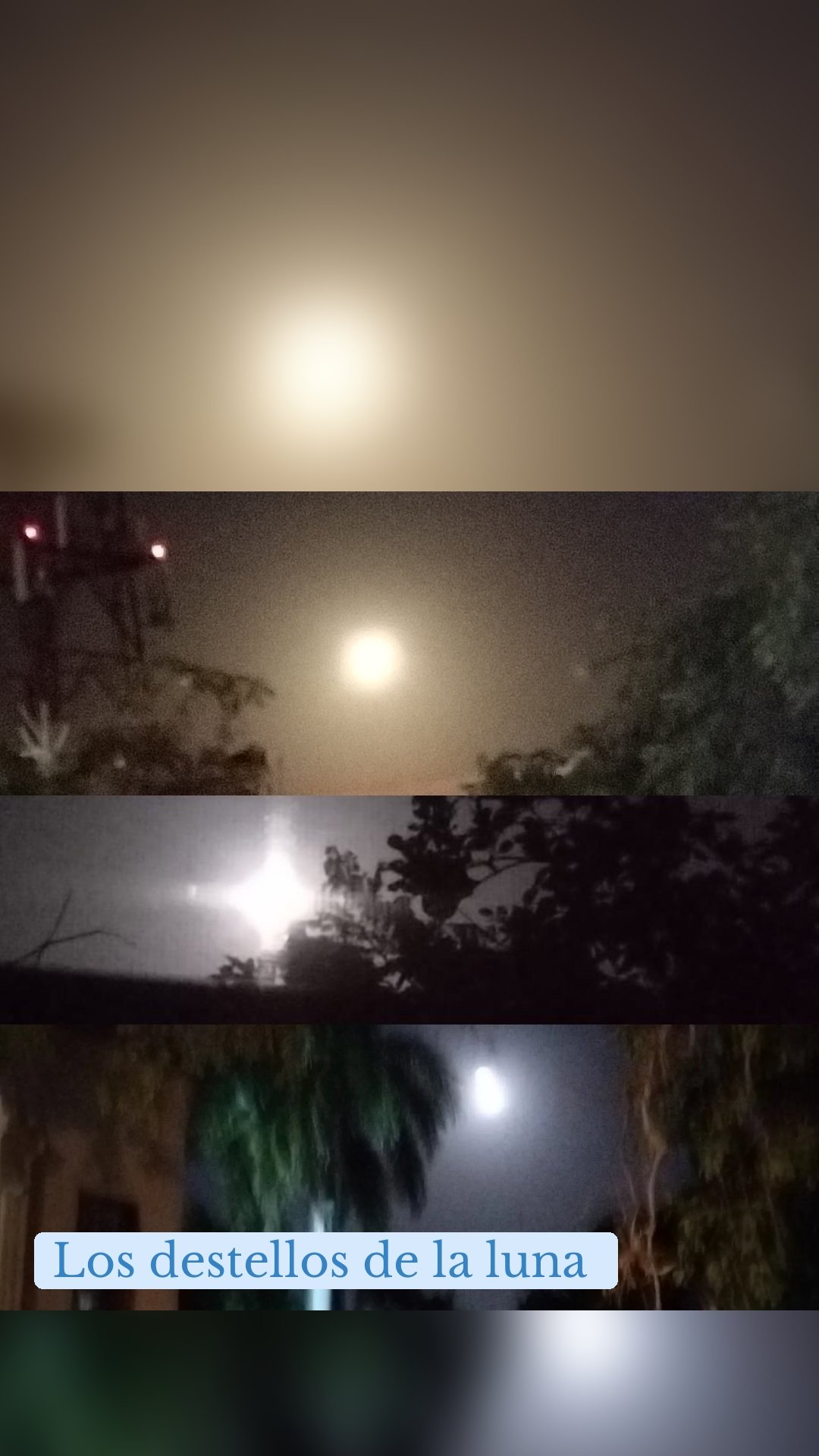 Los destellos de la luna 